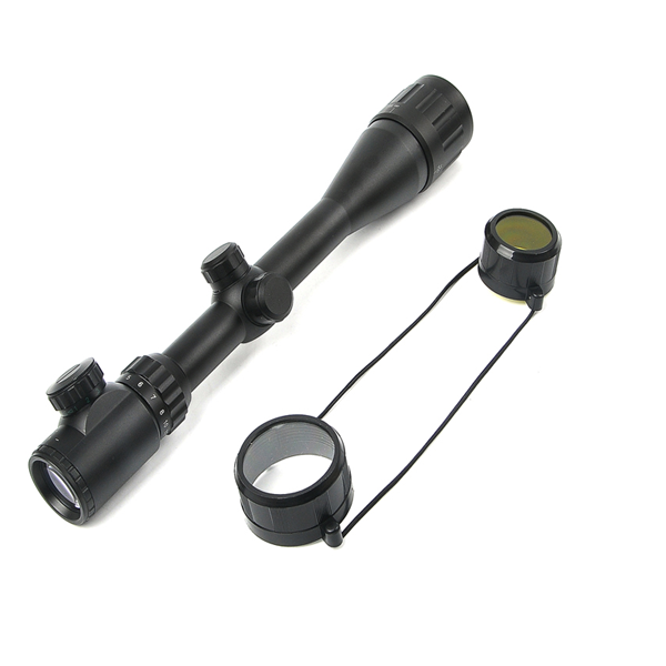 4-16X40 Riflescope Optical Sight Gold Red Green llluminate Crosshair Hunting Air Rifle Sniper Scope