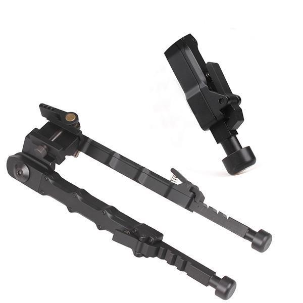 Tactical Support Bipod Outdoor Tripod Adjustable Joint Converter 20mm Picatinny Accessories