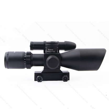 2.5-10X40E green laser integrated M10 optical sniper sight