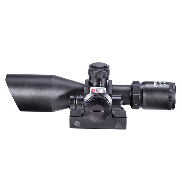2.5-10X40E red laser integrated M11 optical sniper sight